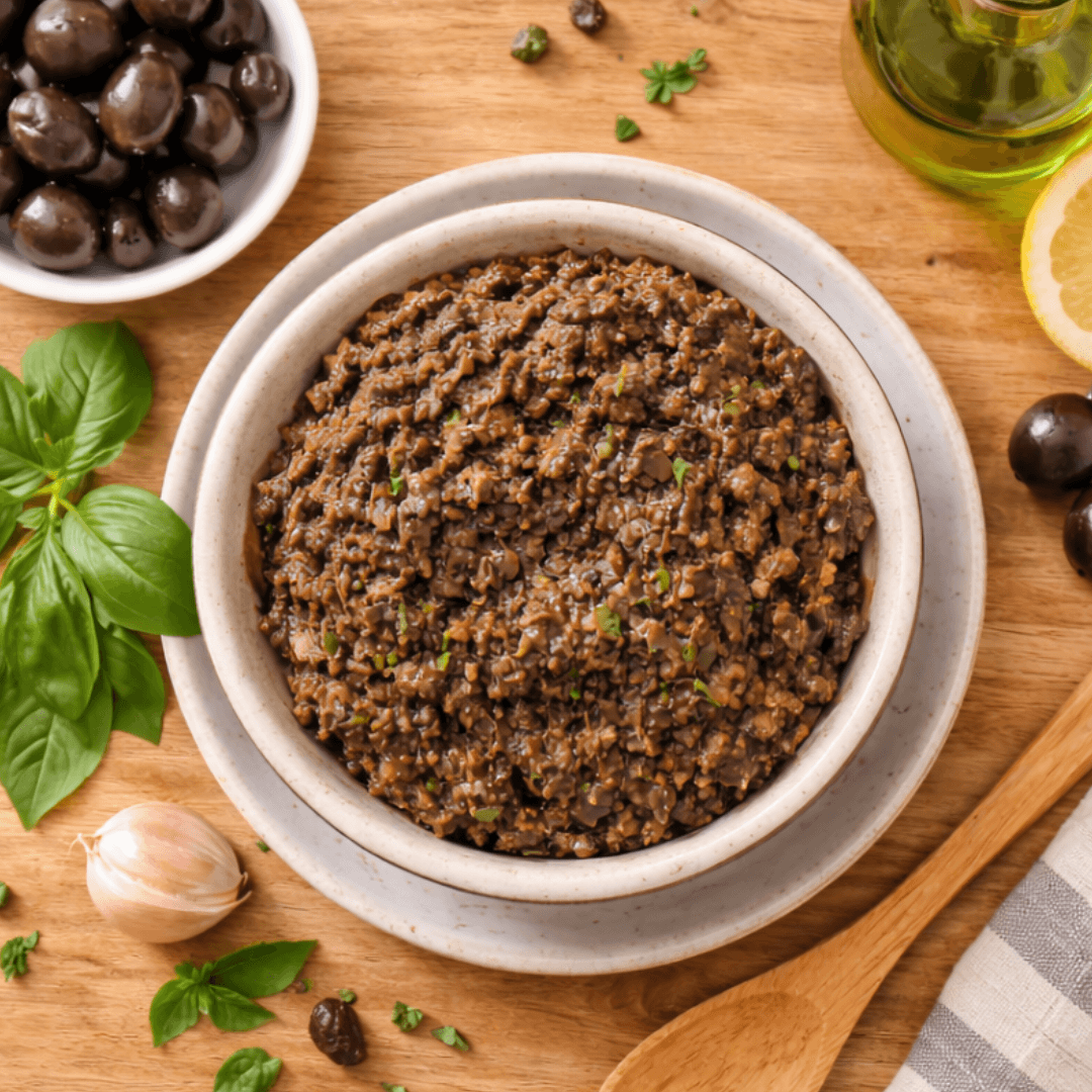 Authentic Greek Kalamata & Black Olive Tapenade – Traditional Mediterrean Spread (180g) - Greek Flavours