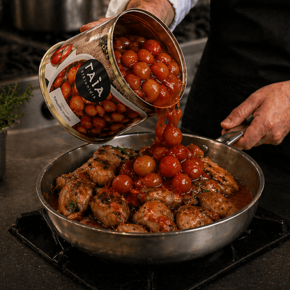 Authentic Greek Stifado Onion Base – Traditional Tomato & Herb Sauce (2kg Professional Tin) - Greek Flavours