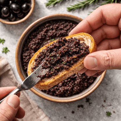 Authentic Kalamata Olive Tapenade – Hand - Harvested in Messinia (185g) - Greek Flavours