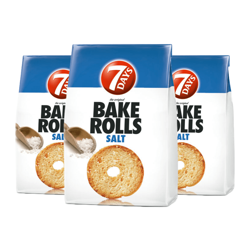 Bake Rite Rolls Bake Rolls Classic 7Days (6x150g), online sales of Greek products