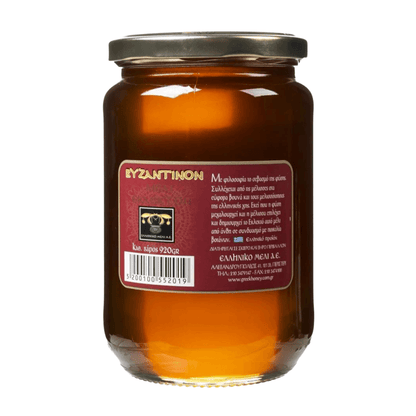 Byzantine Wildflower Honey – Premium Greek Mountain Selection (920g) - Greek Flavours