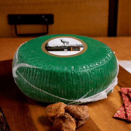 Cretan Gidotiri: Authentic Greek Goat Cheese (Whole Wheel - 3.5 kg) - Greek Flavours