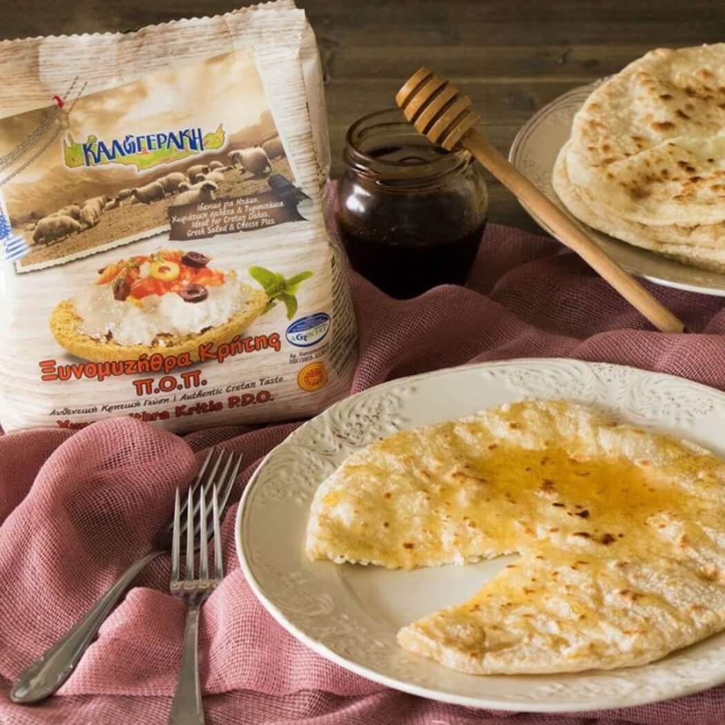 Cretan Xynomyzithra PDO cheese 350g, Greek products online sales