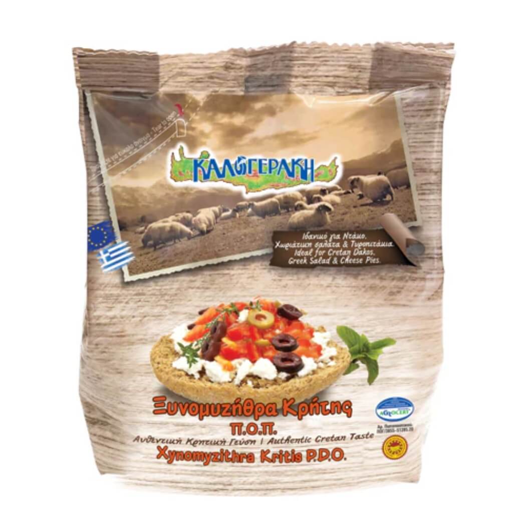 Cretan Xynomyzithra PDO cheese 350g, Greek products online sales