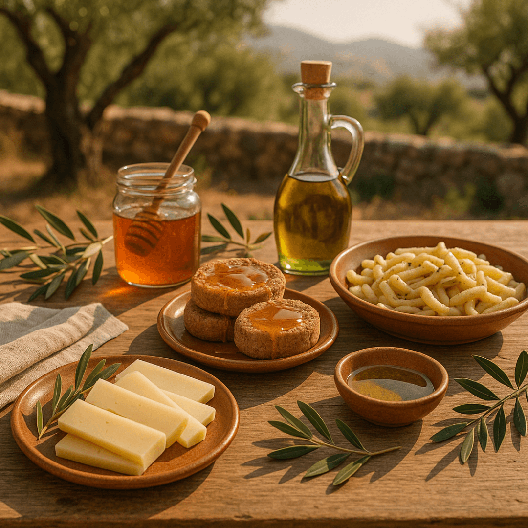 Crete Flavours Box – “The Island of Olive Oil & Honey” - Greek Flavours