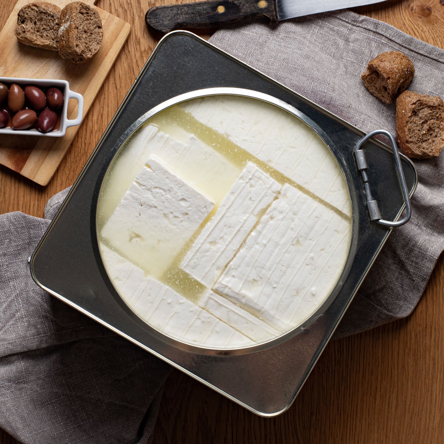 Feta PDO cheese in tin - 3.5kg