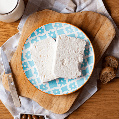 Feta PDO from Lesvos in brine – 1kg - Greek Flavours
