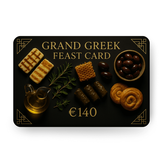 Grand Greek Feast Gift Card – Premium Greek Banquet - Greek Flavours