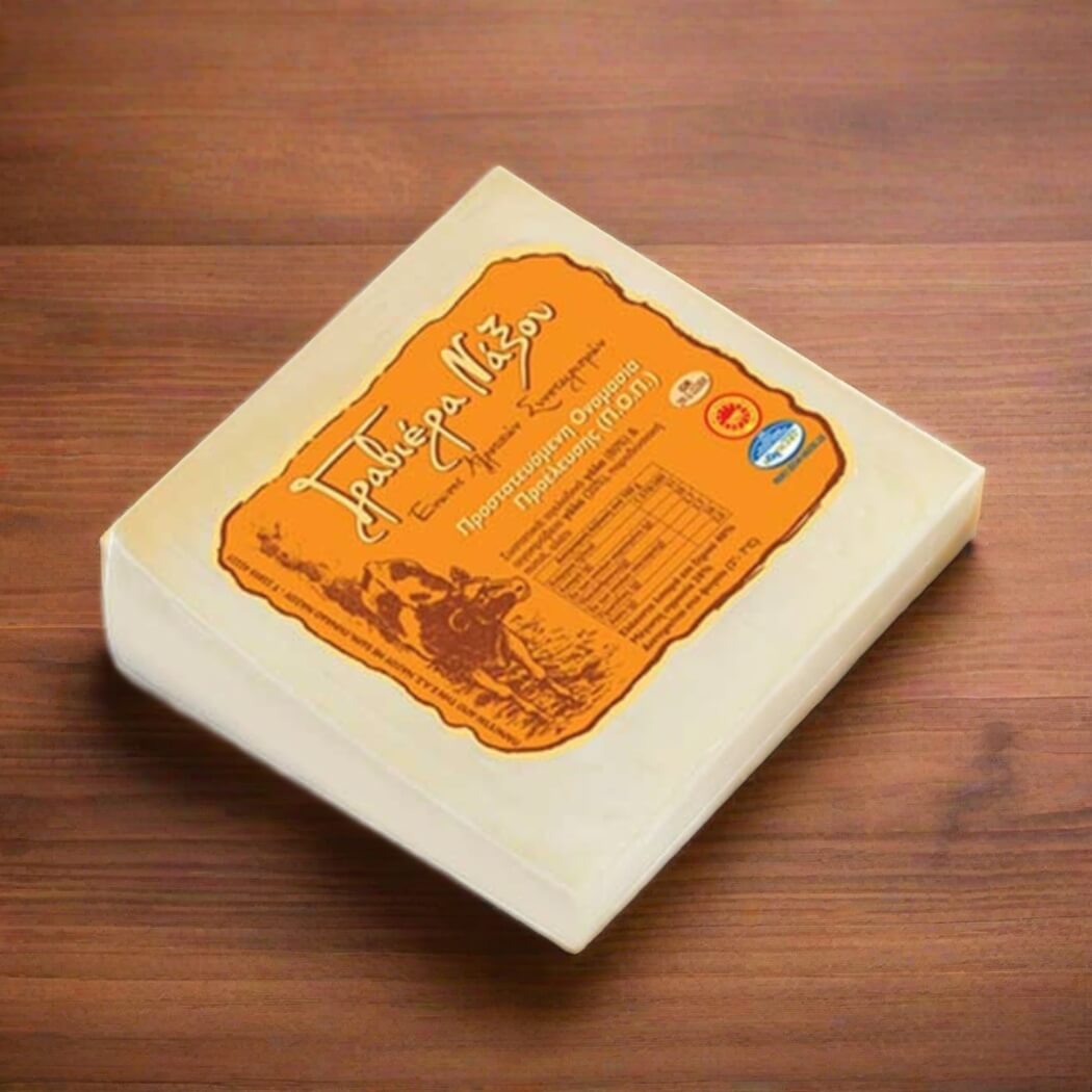 Graviera cheese from Naxos PDO 250g, online sale of Greek products