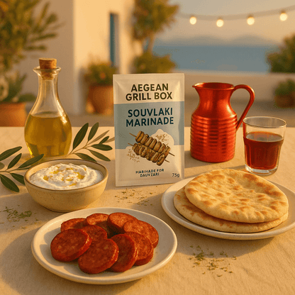 Greek BBQ Box - Greek Flavours