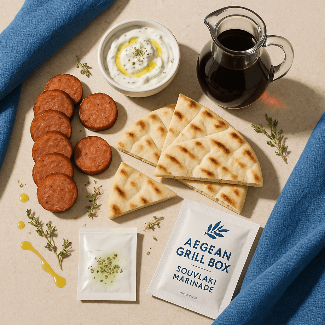 Greek BBQ Box - Greek Flavours