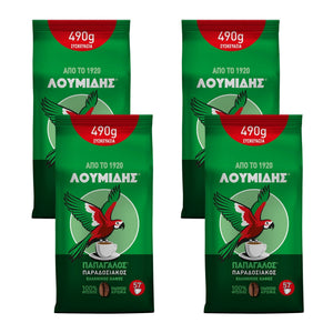 Greek Coffee Loumidis - 4x490g - Greek Flavours