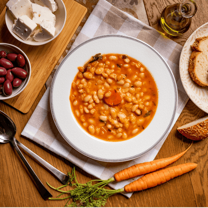 Greek Fasolada Bean Soup - Fresh, Never Frozen (400g) - Greek Flavours