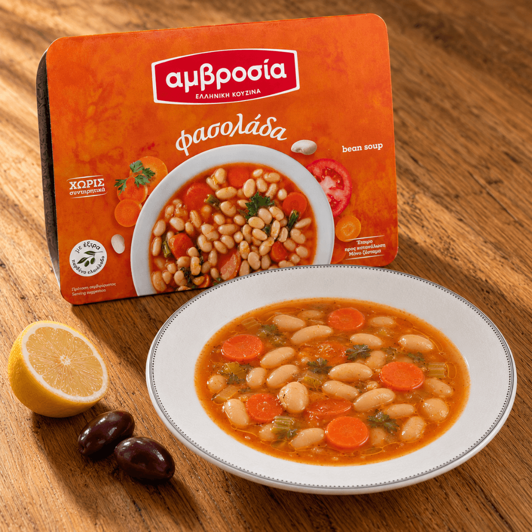 Greek Fasolada Bean Soup - Fresh, Never Frozen (400g) - Greek Flavours