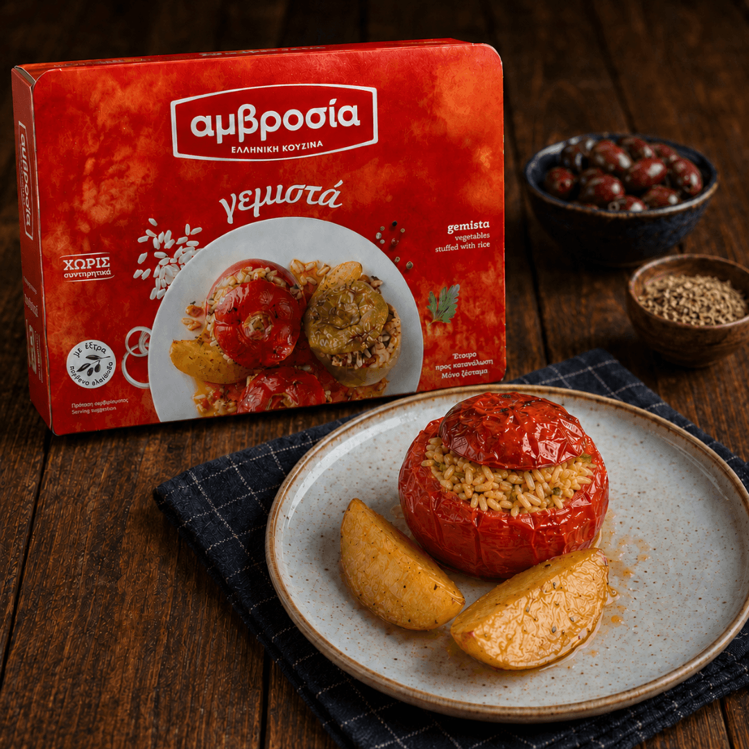 Greek Gemista Stuffed Vegetables - Fresh, Never Frozen (350g) - Greek Flavours