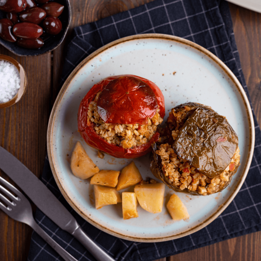 Greek Gemista Stuffed Vegetables - Fresh, Never Frozen (350g) - Greek Flavours