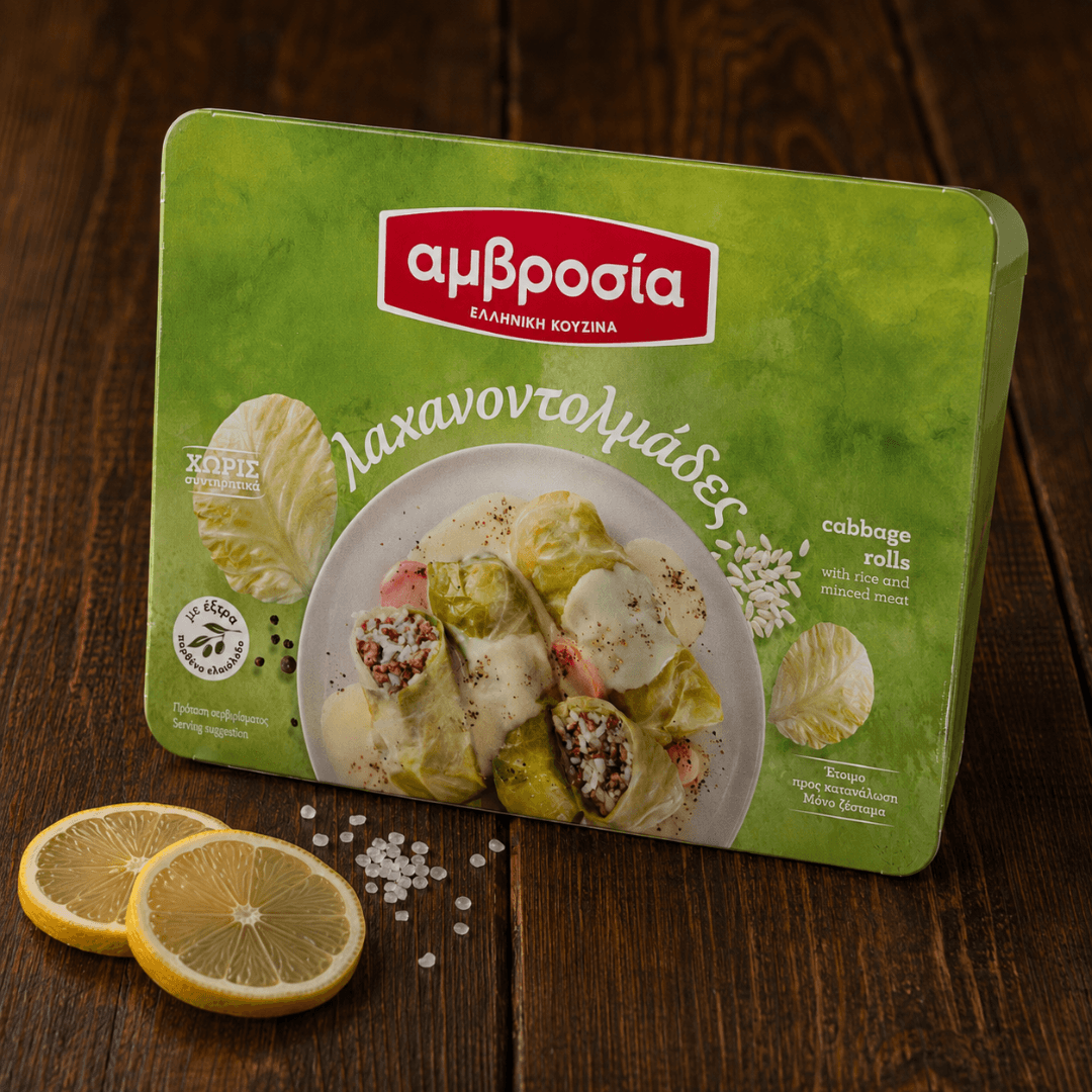 Greek Lahanodolmades Cabbage Rolls - Fresh, Never Frozen (400g) - Greek Flavours