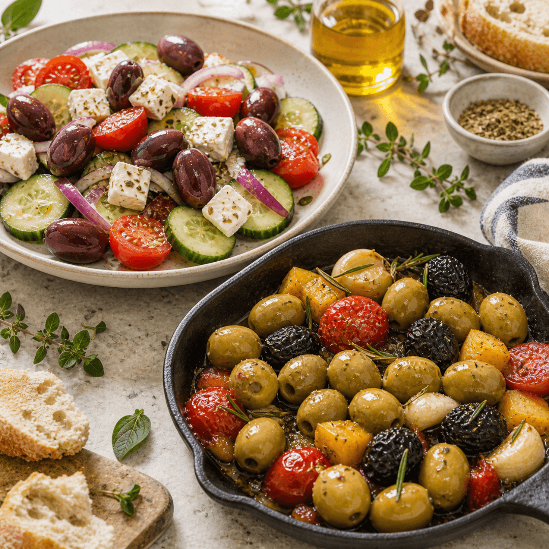 Greek Olive Discovery Bundle — Four Regions, One Journey (2850g) - Greek Flavours