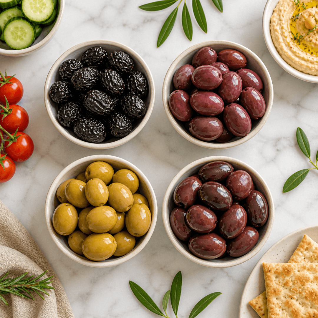 Greek Olive Discovery Bundle — Four Regions, One Journey (2850g) - Greek Flavours