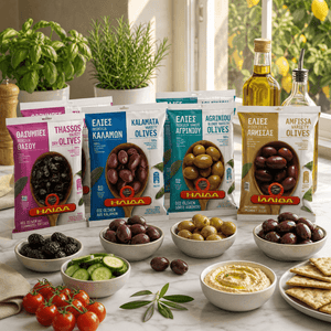 Greek Olive Discovery Bundle — Four Regions, One Journey (2850g) - Greek Flavours