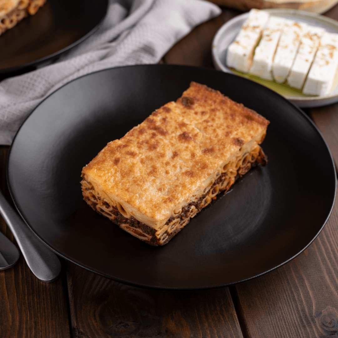 Greek Pastitsio Ready Meal - Fresh, Never Frozen (350g) - Greek Flavours