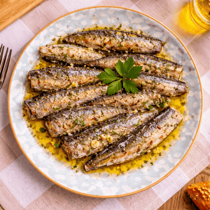 Greek Sardines in Vegetable Oil – Traditional Meze (3x100g Multipack) - Greek Flavours