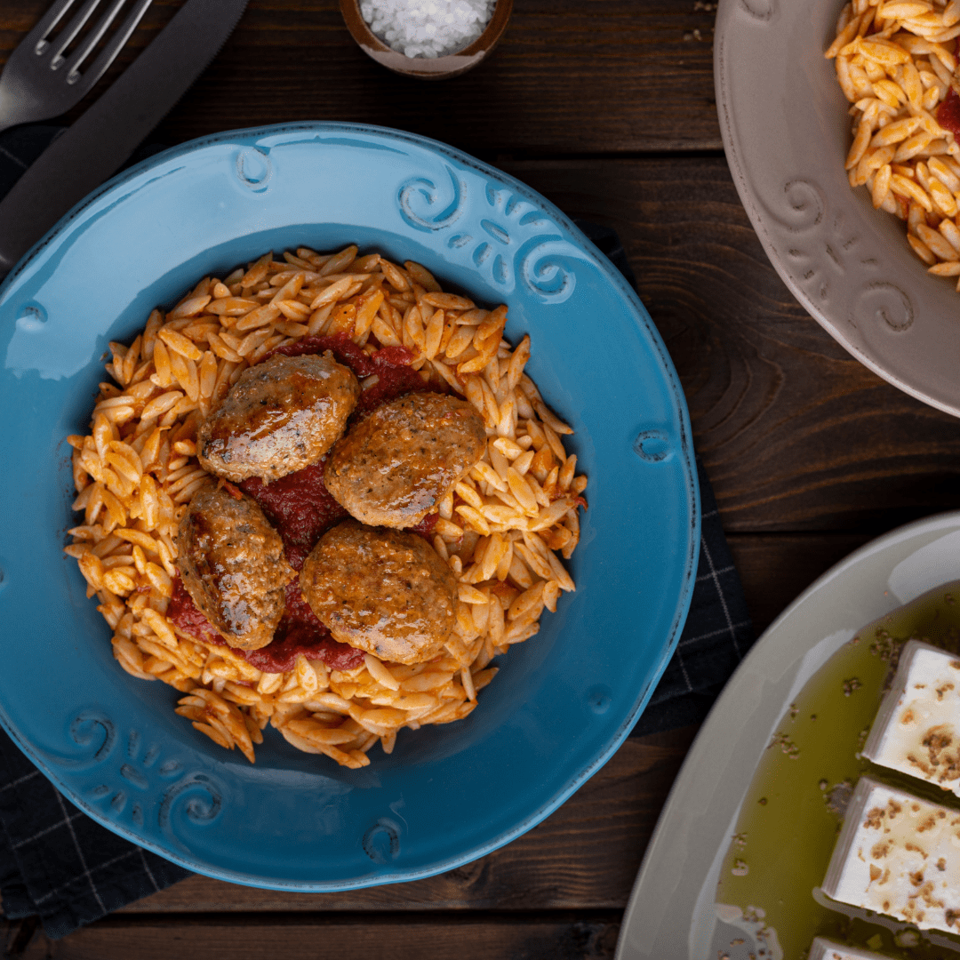 Greek Soutzoukakia with Orzo - Fresh, Never Frozen (350g) - Greek Flavours