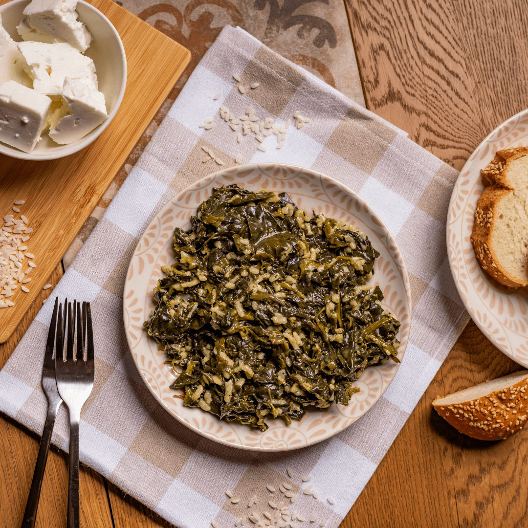 Greek Spanakorizo Spinach Rice - Fresh, Never Frozen (350g) - Greek Flavours