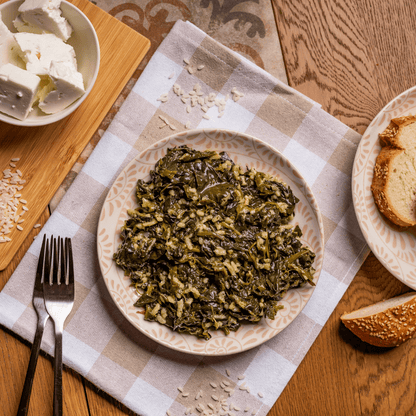 Greek Spanakorizo Spinach Rice - Fresh, Never Frozen (350g) - Greek Flavours