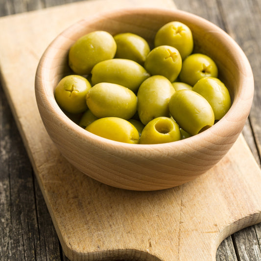 Greek-Grocery-Greek-Products-Halkidiki green olives - 250g