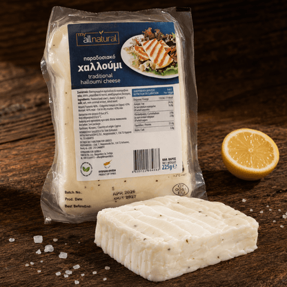 Halloumi PDO — The Cheese That Thrives on Heat (225g) - Greek Flavours