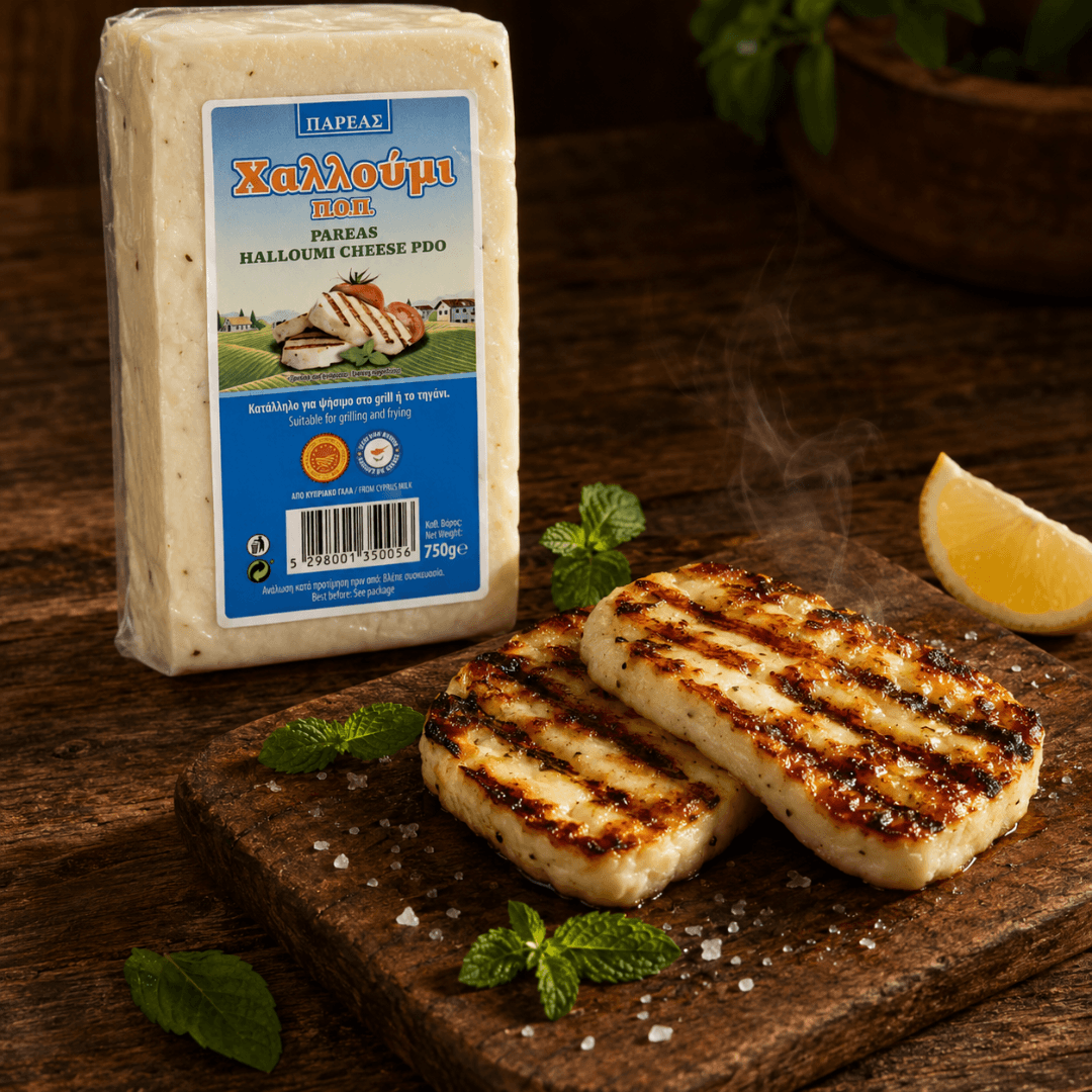 Halloumi PDO — The Grilling Cheese Worth Stocking Up On (750g) - Greek Flavours