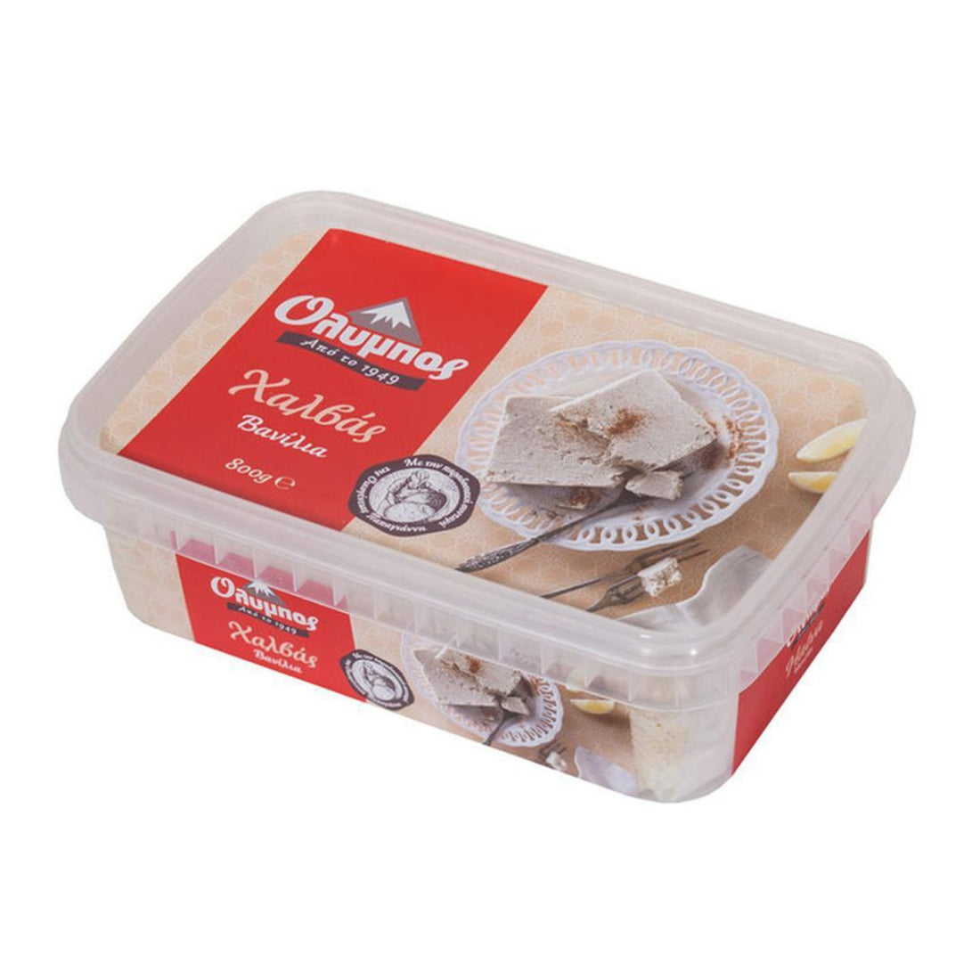 Greek Halvas with vanilla Olympos 800g, online sales of Greek products