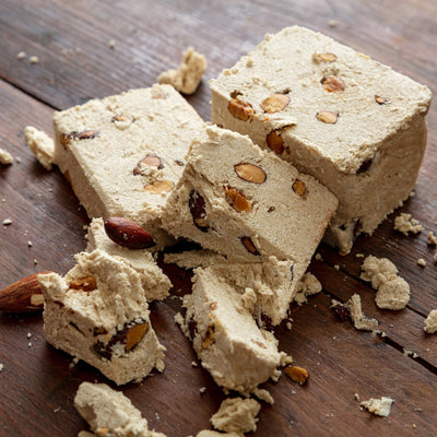 Halvas with almonds - 400g - Greek Flavours