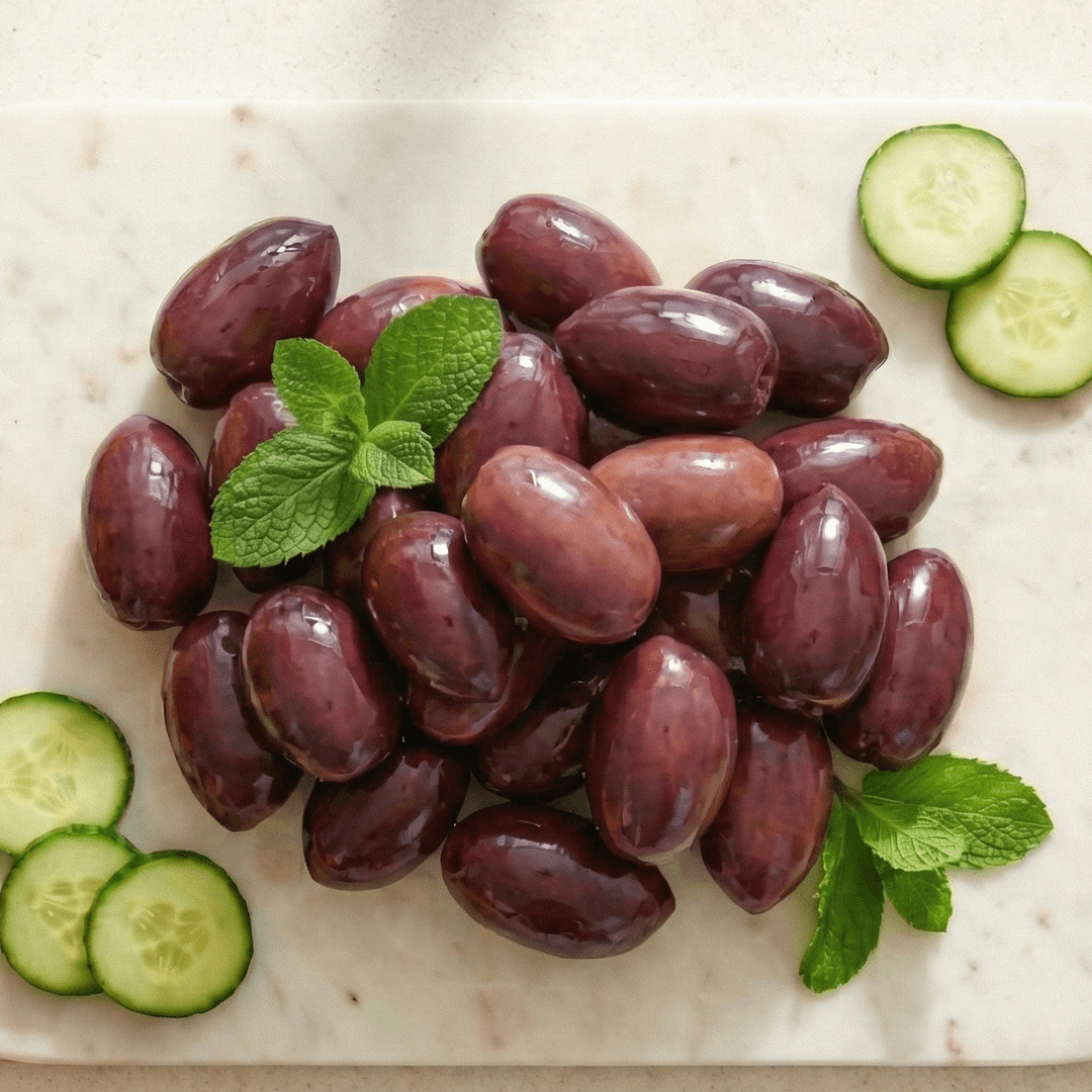 Hand - Picked Kalamata Olives – Authentic Greek Variety (3×250g) - Greek Flavours