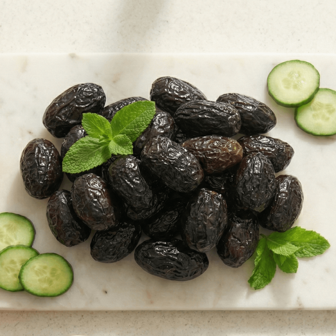 Hand - Picked Throuba Olives from Thasos – Naturally Cured Greek Elegance (3×200g) - Greek Flavours