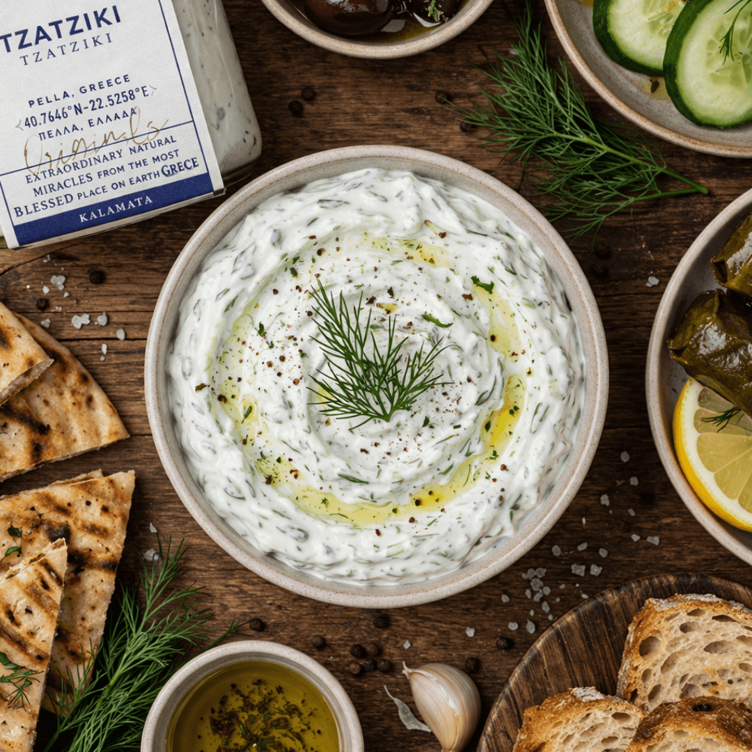 Hellenic Breeze: Elite Artisanal Tzatziki – 90g - Greek Flavours
