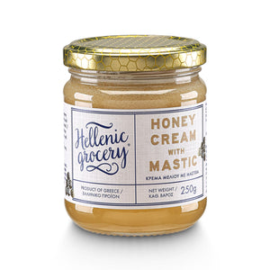 Honey Cream with Mastic - 250g - Hellenic Grocery - Greek Flavours