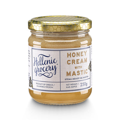 Honey Cream with Mastic - 250g - Hellenic Grocery - Greek Flavours