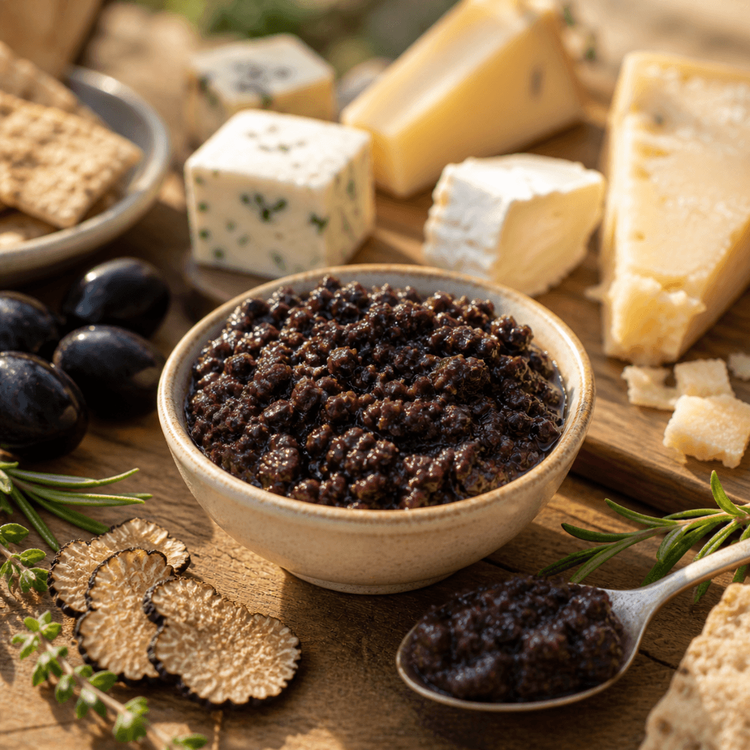 Kalamata Olive Paste with Truffle – The Luxury That Belongs on Every Table (370g) - Greek Flavours