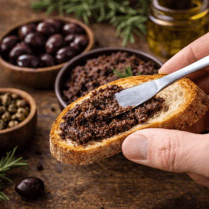 Kalamon Velvet: Elite Artisanal Tapenade – 90g - Greek Flavours
