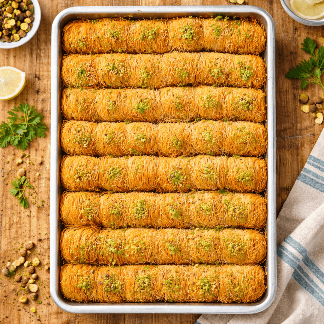 Kataifaki Tradition Greece – HORECA Format 3kg (48 pcs) | Authentic Greek Dessert for Foodservice - Greek Flavours