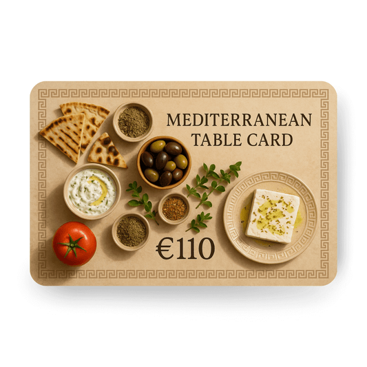 Mediterranean Table Gift Card – Complete Greek Experience - Greek Flavours