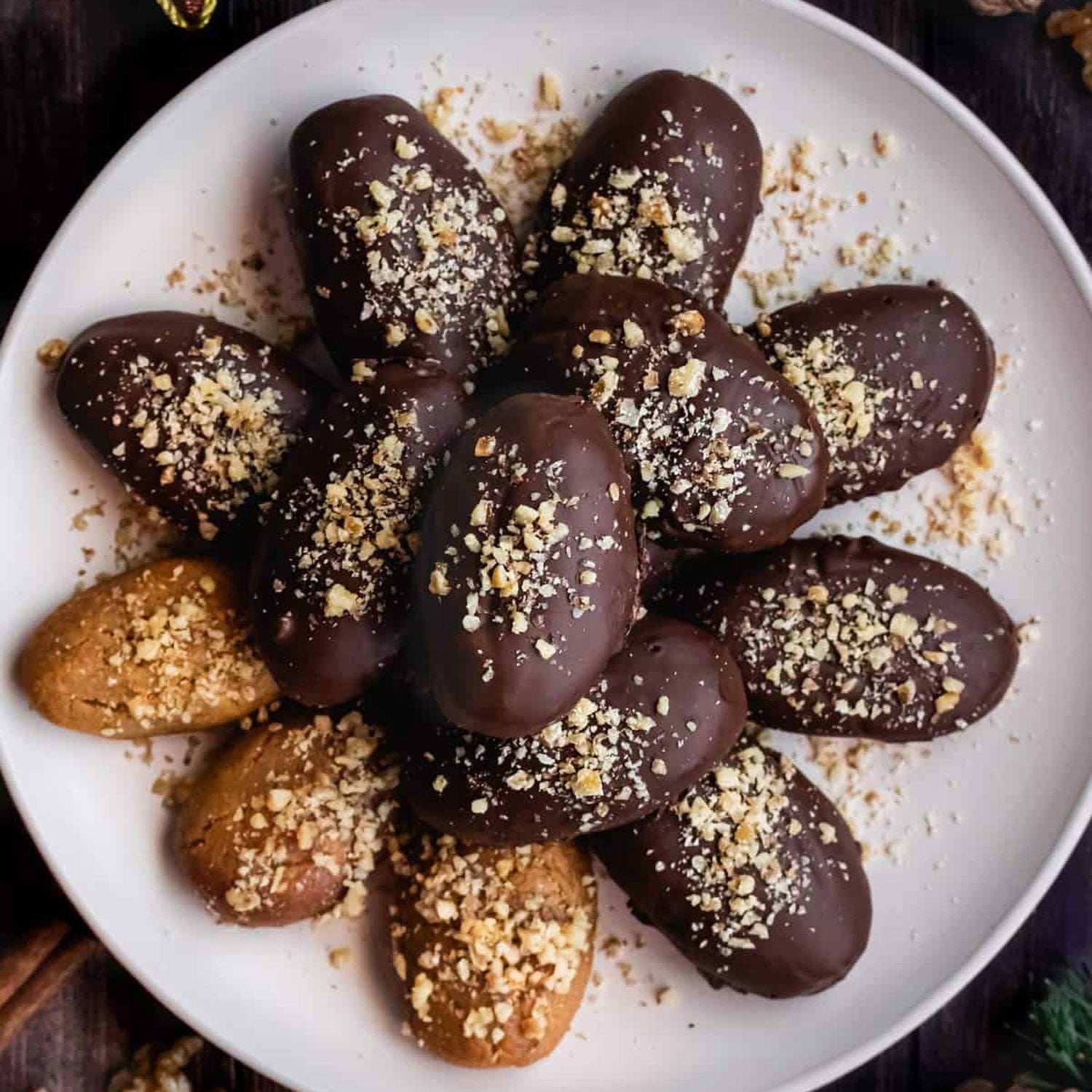Melomakarona mit Schokolade – 1kg