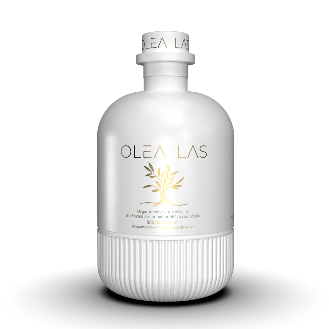 Olea Las Organic Extra Virgin Olive Oil – Limited Estate Selection (500ml) - Greek Flavours