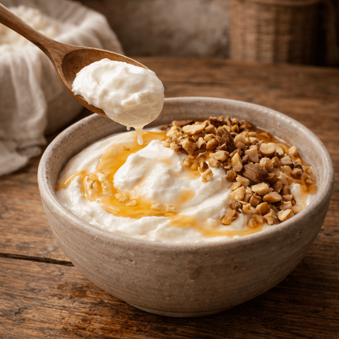 Organic Whole Greek Cow Yogurt “Tsantilas” 10% – Traditionally Hand - Strained, Ultra Creamy & Velvet - Smooth (3x180g) - Greek Flavours