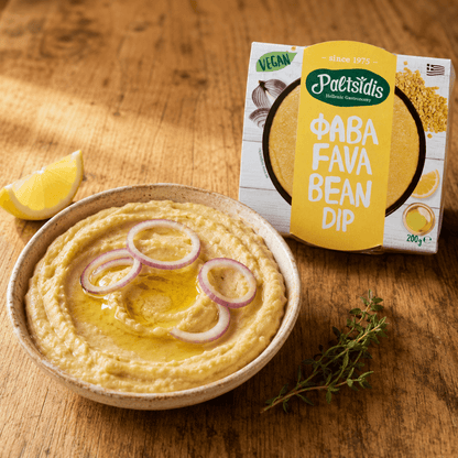 Paltsidis Fava Bean Purée — From Thessaloniki, Ready to Dip (200g) - Greek Flavours