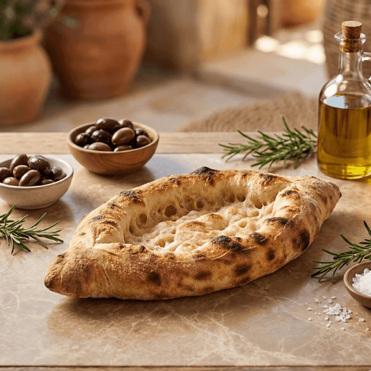 Peinirli pita bread (around 40cm) - 4pcs - Greek Flavours