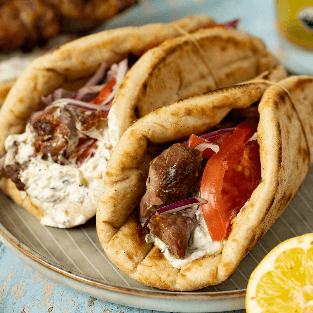 Pita with Sourdough and fibers (suitable for Vegan diet) - 30pcs x 16cm - Greek Flavours