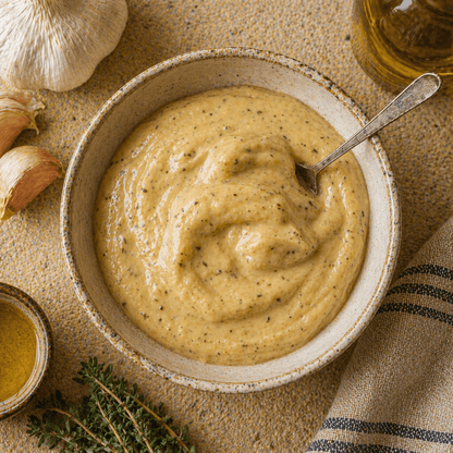Pure Garlic Essence: Natural Garlic Paste with Oregano (115g) - Greek Flavours